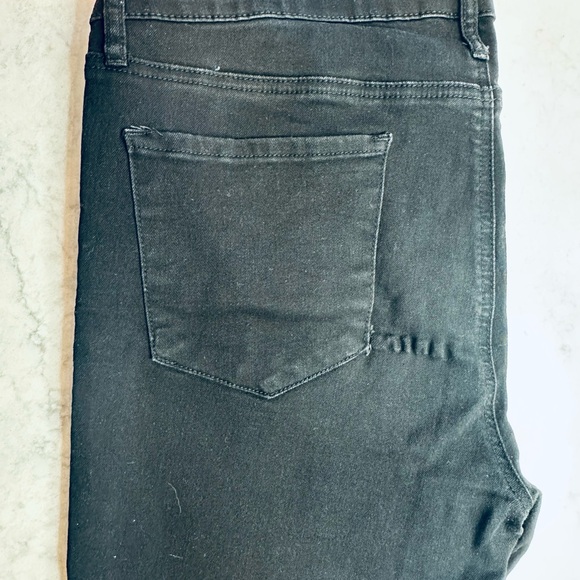 Articles of Society Jet Black High Rise Skinny Jeans Jeggings sz 32 Women’s 14 - Picture 5 of 9